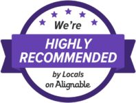 Alignable Badge-Highly Recommended by Locals